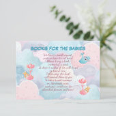 Triplets Books for the Babies Dankeskarte (Stehend Vorderseite)