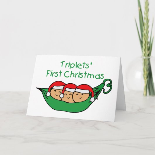 Triplets Erste Weihnachten - Pod (kein Datum) (Vorderseite)