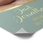 Triplets gebären neue Eltern Geschenkwand Dekorati Poster (Ecke)