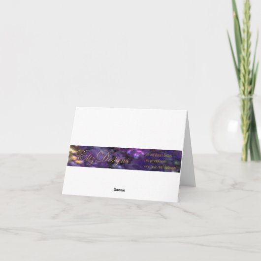 Triplets Geburtstagskarte Karte (Rückseite)