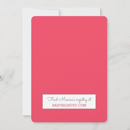 Triplets Mama Bird Flying Baby Dusche Einladung (Rückseite)