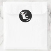 TRIP'N TYP 15 RUNDER AUFKLEBER (Tasche)