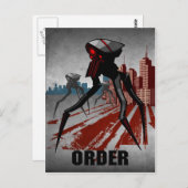 Tripod 2 postkarte (Vorne/Hinten)