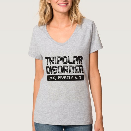 Tripolar - Ich, mich selbst und ich T-Shirt (Vorderseite)