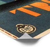 TRIPOLI LIBYA Naher Osten Kunst, Dichtung und Musi Poster (Ecke)