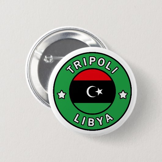 Tripoli Libyen Button (Vorne & Hinten)
