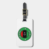 Tripoli Libyen Gepäckanhänger (Vorderseite vertikal)