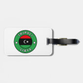 Tripoli Libyen Gepäckanhänger (Rückseite horizontal)
