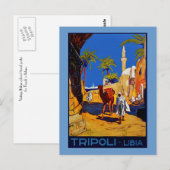 Tripoli - Libyen (Libya) Postkarte (Vorne/Hinten)