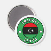 Tripoli Libyen Magnet (Vorderseite/Rückseite)