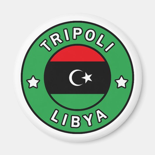 Tripoli Libyen Magnet (Vorne)
