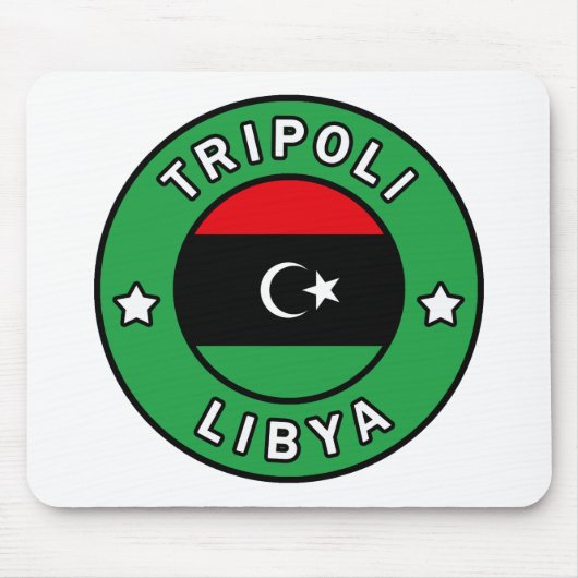 Tripoli Libyen Mousepad (Vorne)