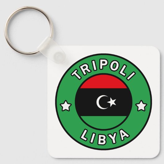 Tripoli Libyen Schlüsselanhänger (Vorderseite)