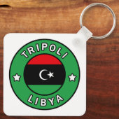 Tripoli Libyen Schlüsselanhänger (Rückseite)