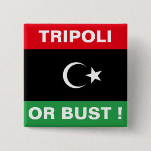 TRIPOLI ODER BUST BUTTON