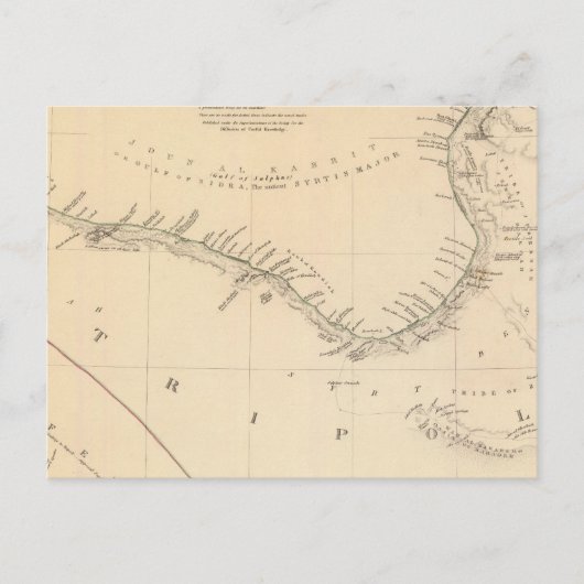 Tripoli Postkarte (Vorderseite)