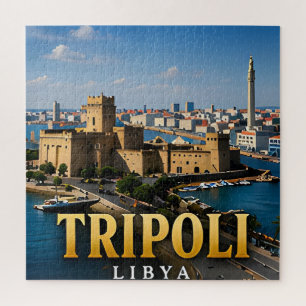 Tripoli Roter Burg und Mittelmeerküste Puzzle