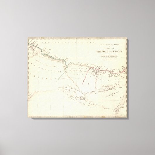 Tripolis, Ägypten Leinwanddruck (Vorderseite)