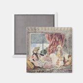 Tripolis, ein Harem Magnet (Vorderseite/Rückseite)