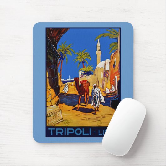 Tripolis - Libyen Mousepad (Mit Mouse)