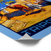 Tripolis - Libyen Poster (Ecke)