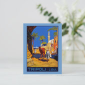 Tripolis - Libyen Postkarte (Stehend Vorderseite)