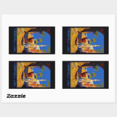 Tripolis - Libyen Rechteckiger Aufkleber (Blatt)