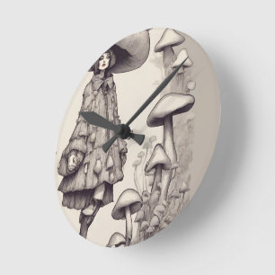 Tripp Runde Wanduhr