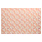 Trippelmarmor, wirbelpfirsichfarben stoff (Yard (91,4 cm))