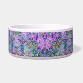 Trippige, Abstrakte Rosa- und Lilatönen Napf