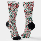 Trippige Weihnachtssocken Socken (Gewinkelt)