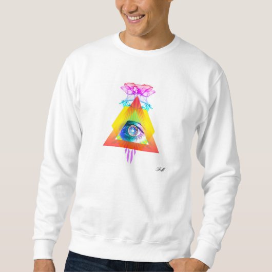 Trippin Dreieck Sweatshirt (Vorderseite)