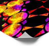Trippin Kaleidoscope2 Poster (Ecke)