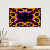 Trippin Kaleidoscope2 Poster (Küche)