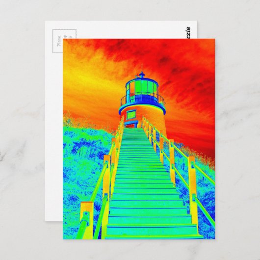 Trippin Seaside Postkarte (Vorne/Hinten)