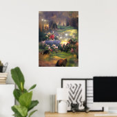Tripping Balls Art - Fairy Lands Poster (Heimbüro)
