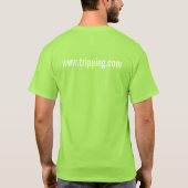 Tripping.com Spiral Krawatte-Dye-T - Shirt (Rückseite)