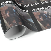 Tripping Harder als Joe Biden Geschenkpapier (Rolleneckpunkt)