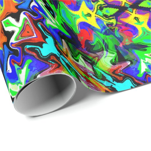 Trippin's 60s...... geschenkpapier (Rolleneckpunkt)