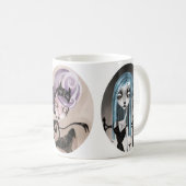 Tripple Portait Kaffeetasse (VorderseiteRechts)