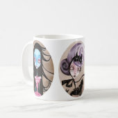 Tripple Portait Kaffeetasse (Vorderseite Links)