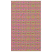 Trippmuster für Wavy Lime Green und Hot Pink Tischdecke (Vorderseite)