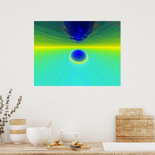 Trippy 3 poster (Küche)