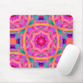 ~ Trippy 3D-Fraktal Muster ~ Maus-Pad Mousepad (Mit Mouse)