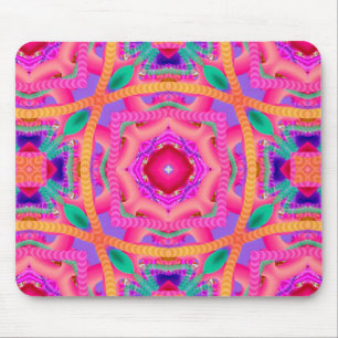 ~ Trippy 3D-Fraktal Muster ~ Maus-Pad Mousepad