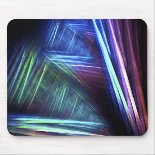 Trippy abstrakte Fraktal-Mausunterlage Mousepad