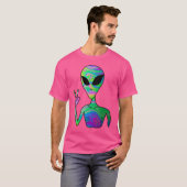 Trippy Alien 7 T-Shirt (Vorne ganz)
