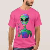 Trippy Alien 7 T-Shirt (Vorderseite)