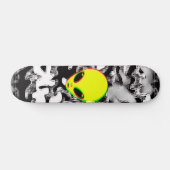 Trippy-Alien-Camouflage-Skateboard Skateboard (Horizontal)