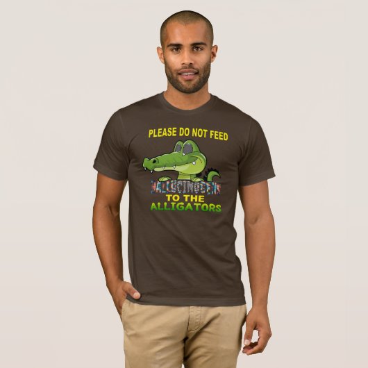 TRIPPY ALLIGATORShirt T-Shirt (Vorne ganz)